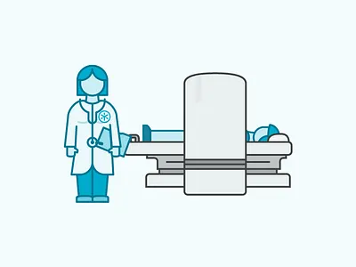Gamma Camera camera doctor gamma healthcare hospital icons infographic medical nurse radiation