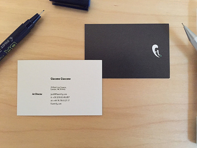 Hi Everyone! business card fluentify welcome