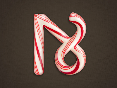 Candy Caned Logo candy candy cane christmas holidays logo