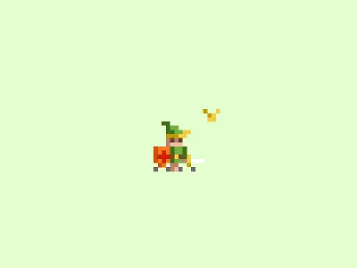 Link 8 bit link nintendo pixel zelda