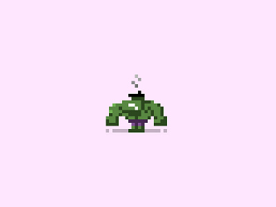 Hulk hulk marvel pixel. 8 bit