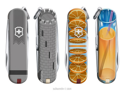 Pocket Davy Crockett design knife product tribute victorinox