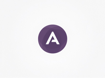 A mark a a logo circle font icon logomark typeface typographic