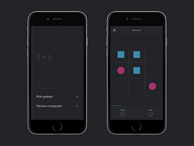 BlockCircleBlock avenir avenir next game ios swift tictactoe
