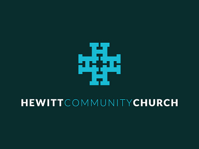 Hewitt Community Church Logo brand church logo