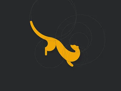 Weasel Icon [CONSTRUCTION] animal construction design guides icon jump mark weasel