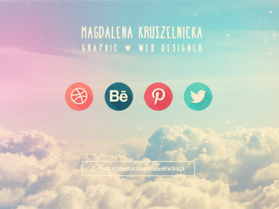 One minute website personal site portfolio website