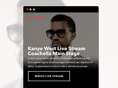 Intentionally Left Blank 2 interface james hsu kanye west live nation labs mobile ohjamesy ui ux web