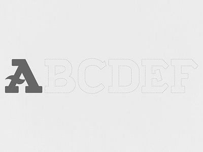 Chill&Go alphabet font lettering typeface