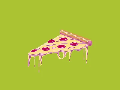 Pizza time food pixel pixel art pizza tmnt turtles
