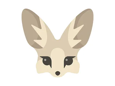 fennec fox cute fennec fox fox illustration