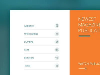 Popular Categories e commerce e shop ecommerce navigation shop ui user interface ux web web design