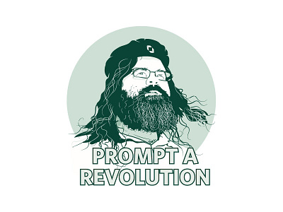 Prompt A Revolution che guevara intradiem portrait prompt revolution