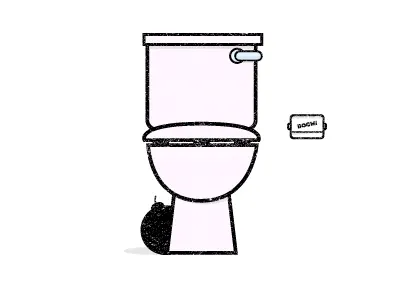 Boom! bomb film toilet