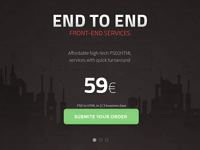 Front End Factory Slider call to action city cta factory front end industrial slider urban