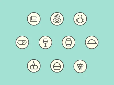 Lope Icons branding icons line