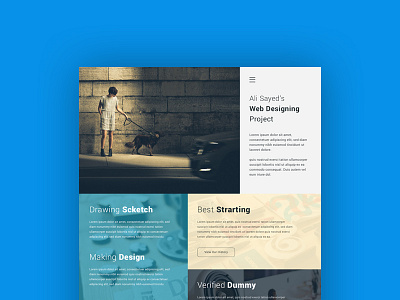 Freebie: Creative Minimal Business Agency Webpage Design agency business creative design designer download free freebie landing onepage web website