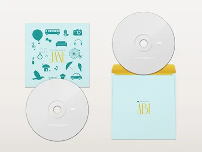 CD Cover packaging print