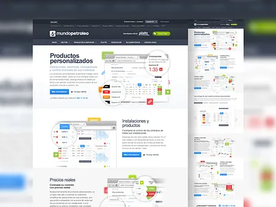 MP Landing page business landing layout marketing web website