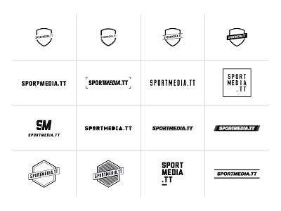 Sportmedia design logos media proposal sport tt
