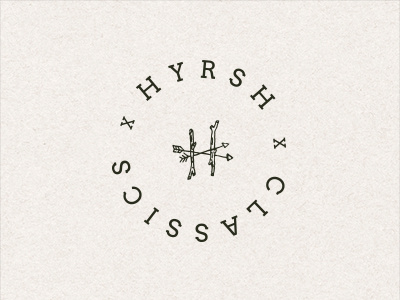 H02 apparel fashion hyrsh lettering logo print retro sign type typography vintage