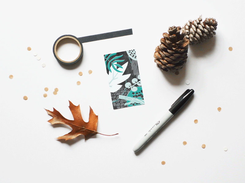 Free Wintry Foliage Gift Tags christmas download foliage free gift tags leaves little rectangle pinecone