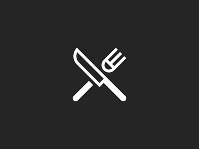 Holy Shit fork icon knife restaurant