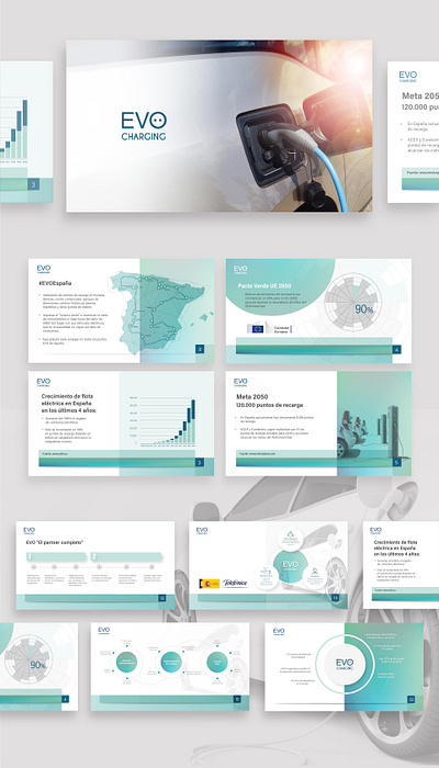 Business Presentation Energy Supply Company app branding design graphic design illustration logo typography ui ux vector