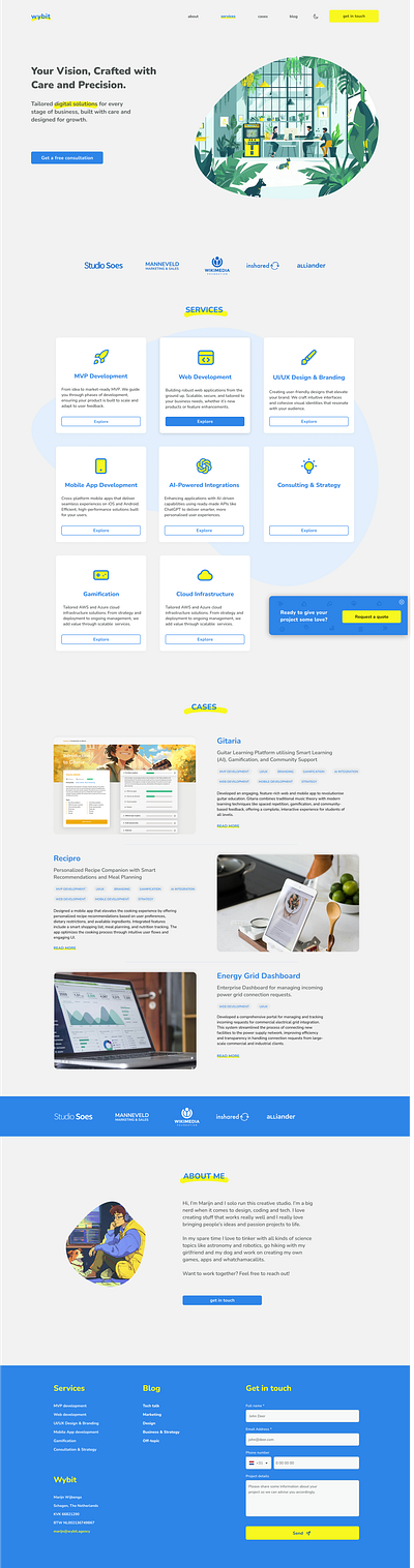 Web Agency Design ui uiux ux web design