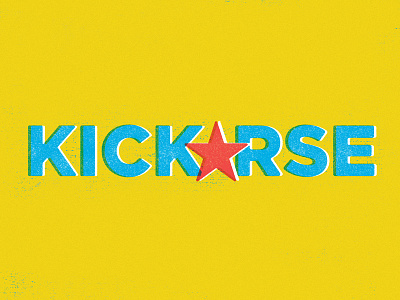 Can I kick it? arse kick star texture type yellow