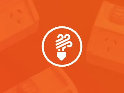 Electrical & Air Conditioning Logo air branding design electrical flow lightbulb logo symbol