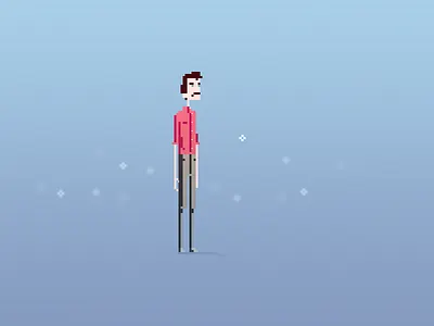 Her character her illustration os1 pixel art