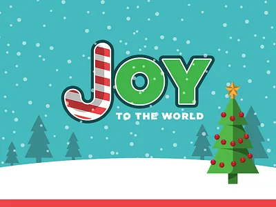 Joy To The World By Toonz Club adobe illustration illustrator photoshop type