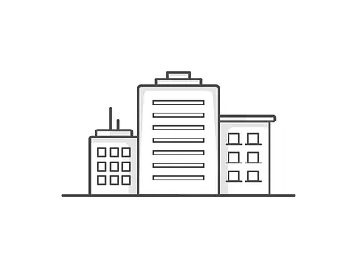 Buildings building buildings city house illustration line minimal simple stroke