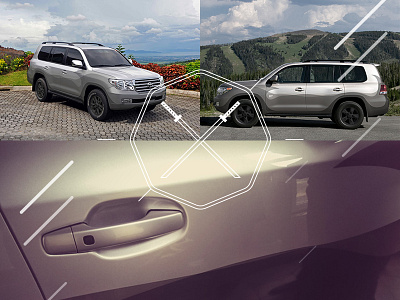 Branding One of Our Cars branding cars land cruiser themes dojo toyota vinil wrap
