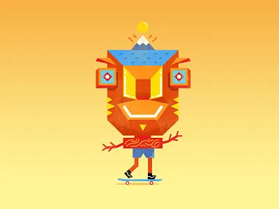 Road character draw illustration illustrator vector