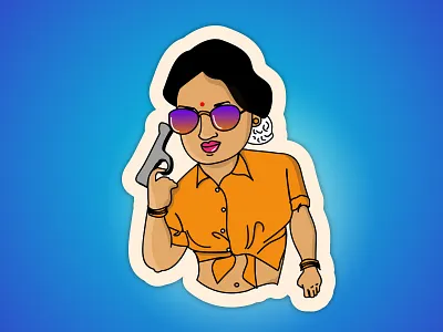 Lady rowdy lady rowdy south indian woman