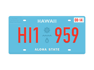 State Plates Project – Hawaii hawaii stateplatesproject