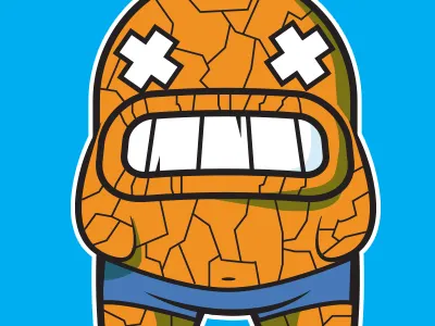 Kaiju series creatures illustration logo monsters