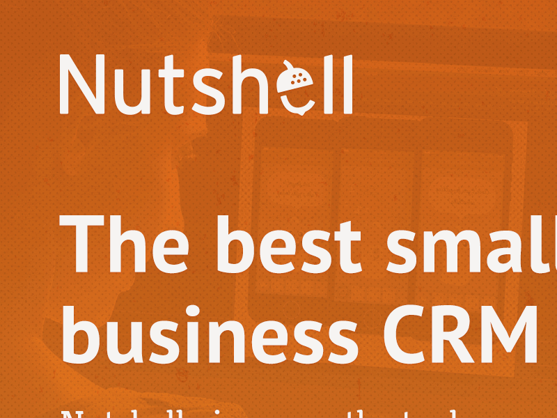 Nutshell web design buttons home page integrations navigation photography web design