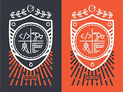 eTecc Hoodies! apparel banner crest development dorks navy nerds orange rejoice shields