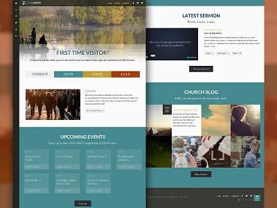 Faber Theme design flat responsive site web website