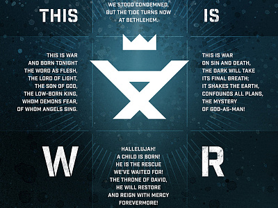 This Is War born christmas dustin is kensrue king low manger merry poster this war