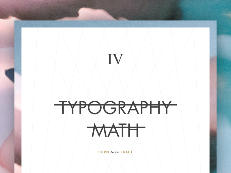 Typography Math: Qards article clean generator post qards site slide tool typography ui ux wordpress