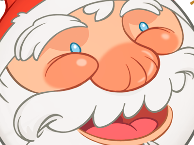 Merry Xmas illustration santa wishes xmas