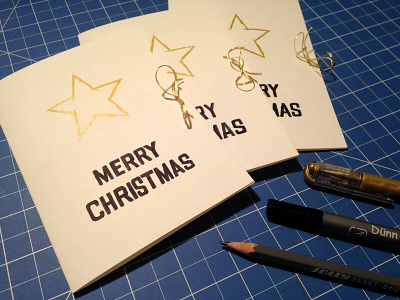 Christmas cards cards christmas custom type diy gold hand lettering type typography