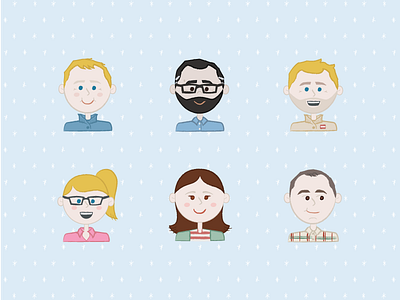 Coworkers Illustration cartoon character christmas illustration sketch users