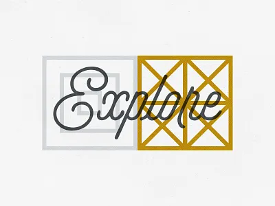 Go Forth and Explore blog explore medium shapes simple texture typography