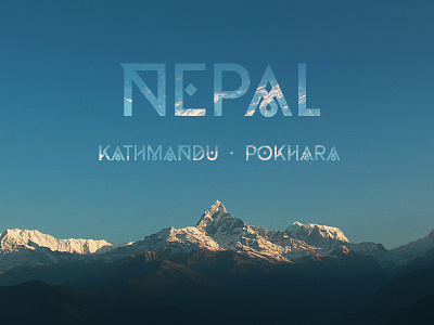 Moveast Country Covers - Nepal brand branding city cover design nepal photo photography travel traveler type