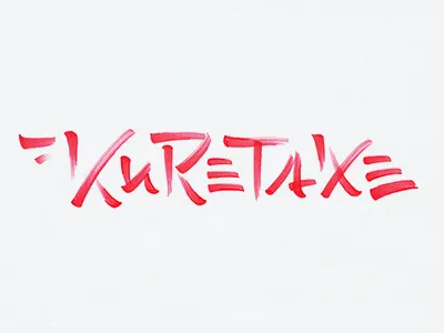 Kuretake brush brushpen calligraphy